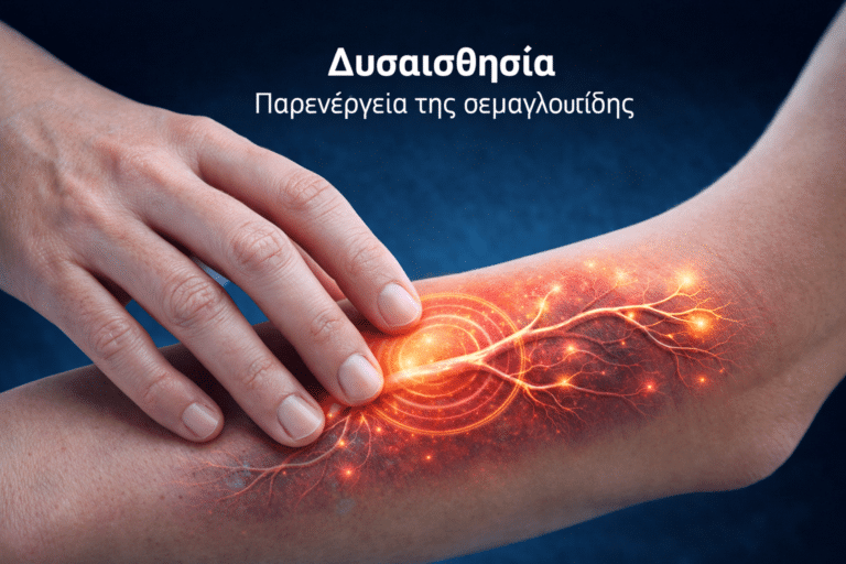 Δυσαισθησία — παρενέργεια της σεμαγλουτίδης