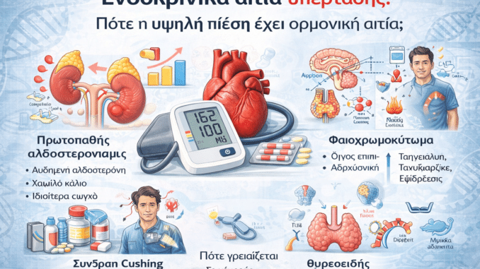 ενδοκρινικά αίτια υπέρτασης