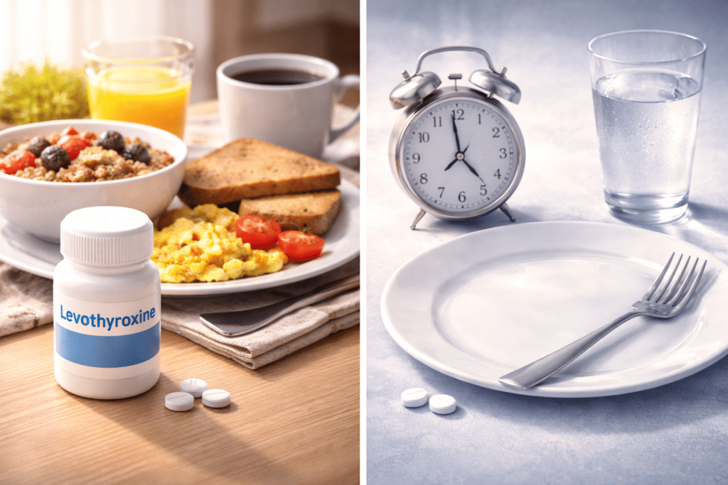 λεβοθυροξίνη και άδειο στομάχι