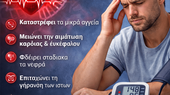 Πώς η υπέρταση επηρεάζει τον οργανισμό