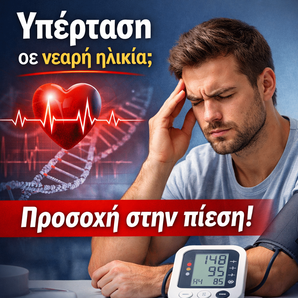 υπέρταση σε νεαρή ηλικία