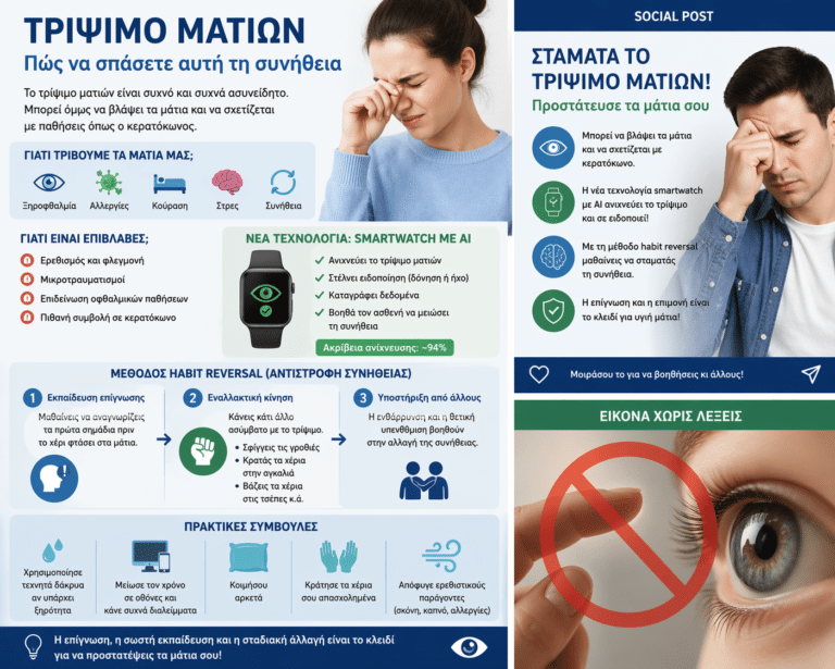 τρίψιμο ματιών