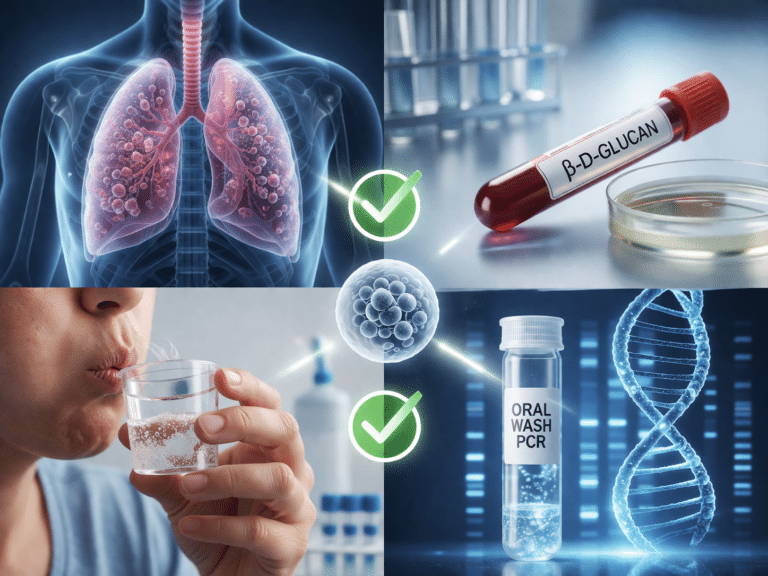 Μη επεμβατική διάγνωση Pneumocystis jirovecii pneumonia